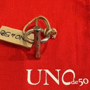 UNOde50 Silver Ring, XL